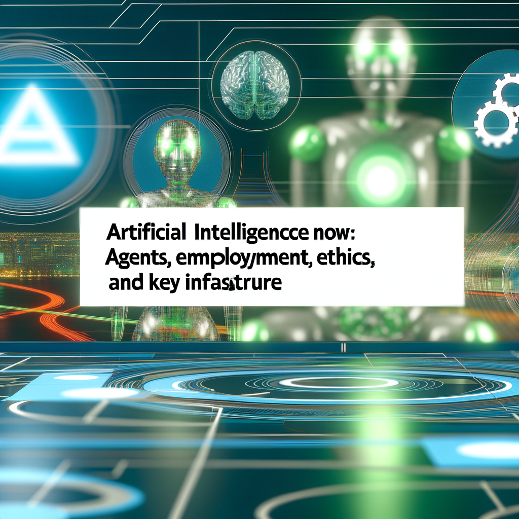La IA Ahora: Agentes, Empleo, Ética e Infraestructura Clave